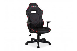 Biroja krēsls BOXTER BLACK RED