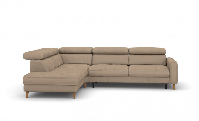 Stūra dīvāns GOYA 1,5HT/BK-TE-3F