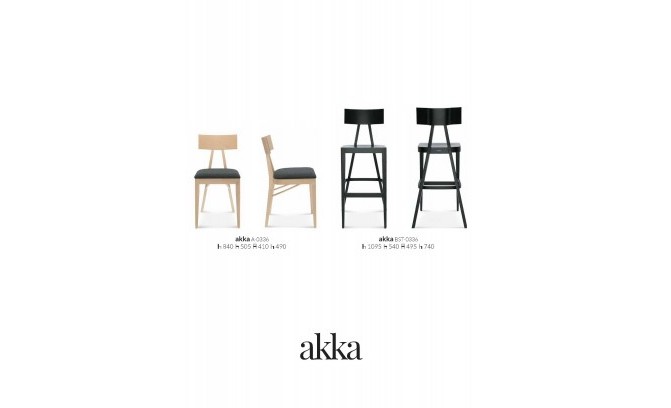Классический стул A-0336 AKKA FAMEG