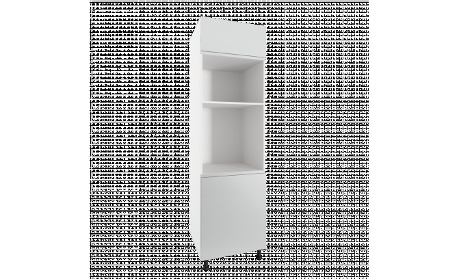 Высокий кухонный шкаф TKOPM 60 VEGAS GREY METALIC