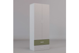 Skapis Lumio 2D2S ZIELONY OLIWKA