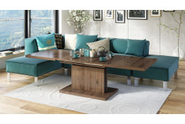 Стол трансформер ASTON 120/70 Orzech Elegant