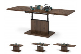 Стол трансформер ASTON 120/80 Orzech Elegant