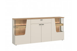 Cut Out CTUK02 - Kumode 4D1S Cashmere Dąb Coast Evoke