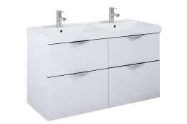 Шкафчик для ванной AMBIO 120 4S WHITE