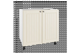 Нижний кухонный шкаф РО 80/2 RUKA CREAM MAT