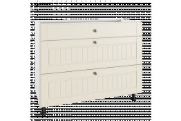 Нижний кухонный шкаф PSZ 100/3 RUKA CREAM MAT