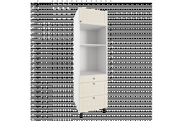 Высокий кухонный шкаф TSZPM 60 RUKA CREAM MAT
