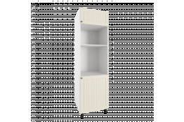 Высокий кухонный шкаф TKOPM 60 RUKA CREAM MAT