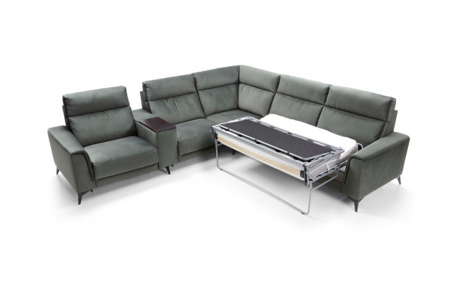 Stūra dīvāns LEGATO 1,5 RF-MP-1,5-TE-3F