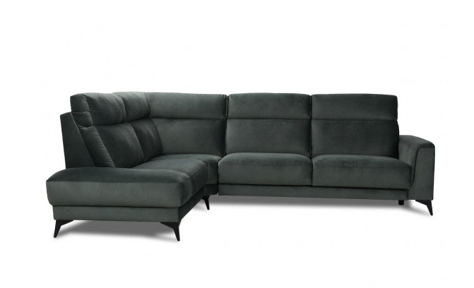 Stūra dīvāns LEGATO 3F-TE-1HT/BK