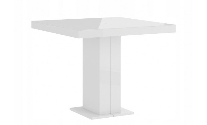 Раскладной стол ALAN 80x80-215 см лакобель / глянец 