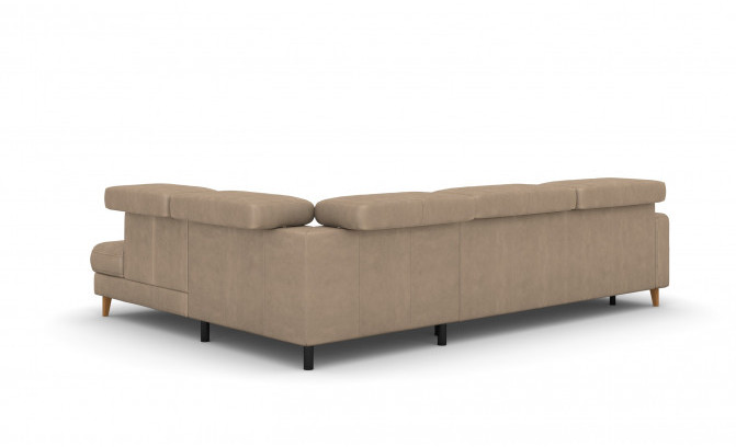 Stūra dīvāns GOYA 3F-TE-1,5HT/BK