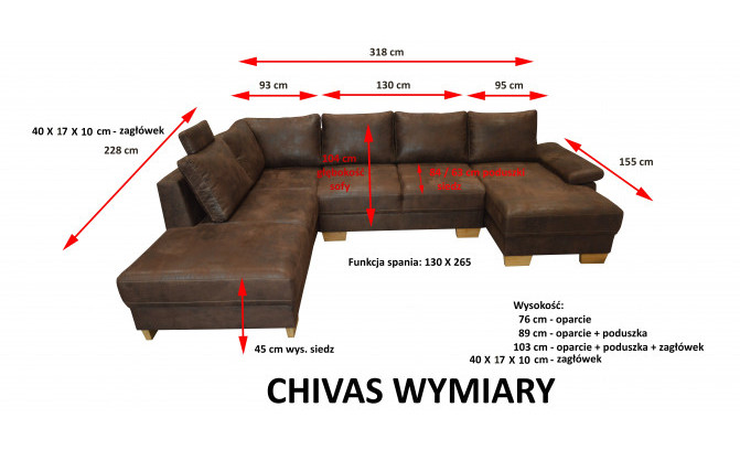 Угловой диван CHIVAS Program 2