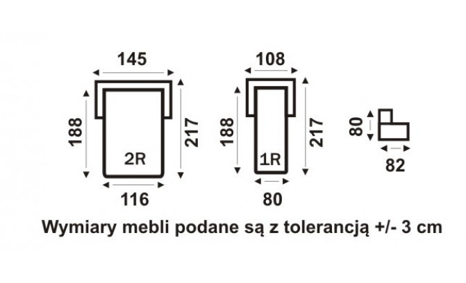 Раскладное кресло KOLIBER 1R