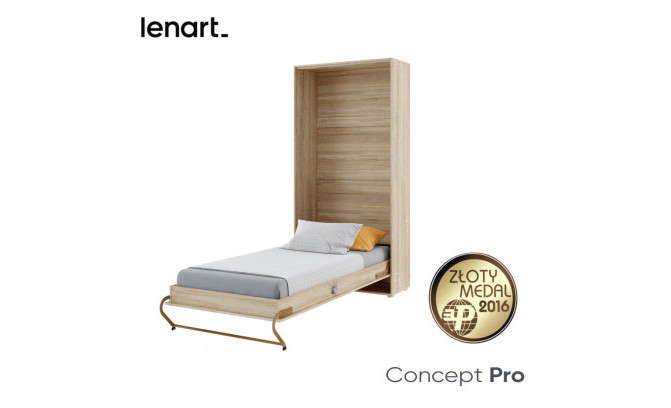 Вертикальная пристенная кровать CONCEPT PRO LENART CP-03