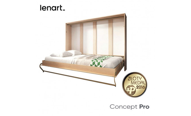 Горизонтальная пристенная кровать CONCEPT PRO LENART CP-04