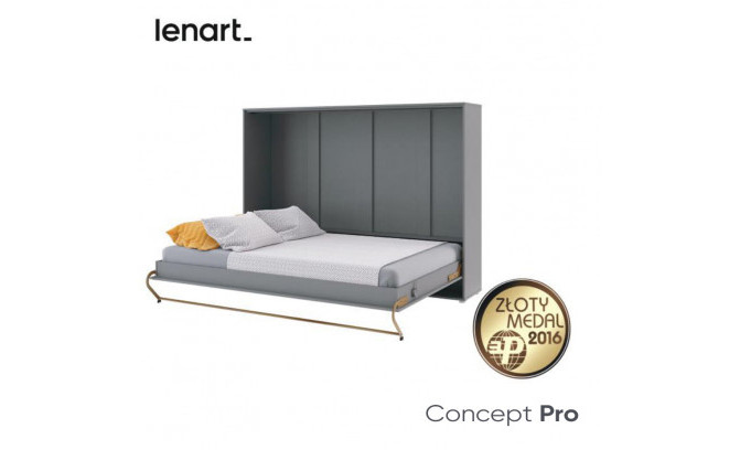 Горизонтальная пристенная кровать CONCEPT PRO LENART CP-04