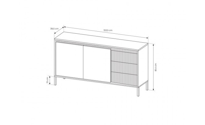 Kumode SENSO 153 2D3S/B