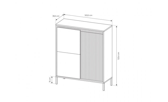 Kumode SENSO 103 3D/A Czarny