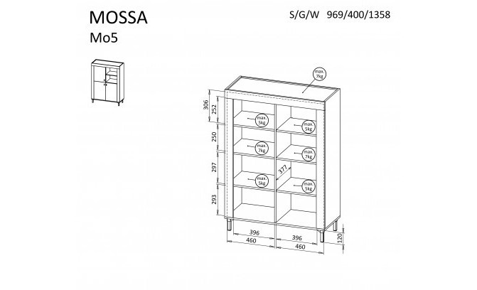 Kumode MOSSA MO5 BIALY