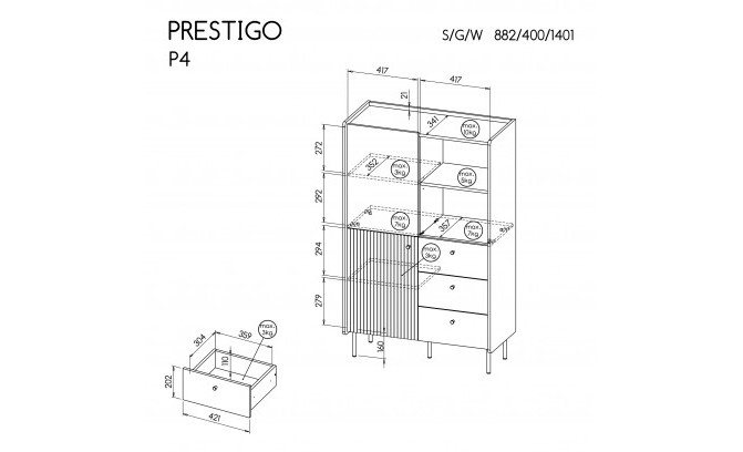 Kumode PRESTIGO P4