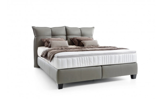 Кровать CADIS 160/200 натуральная кожа