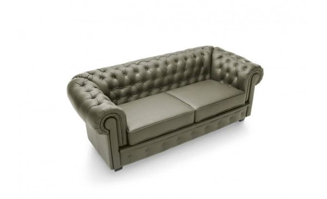 Диван CHESTERFIELD S3 Натуральная кожа