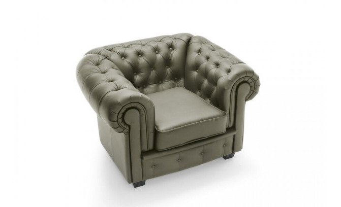 Диван CHESTERFIELD S3 Натуральная кожа