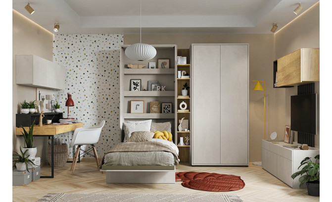 Vertikālā gulta Concept Junior CJ-01 120x200