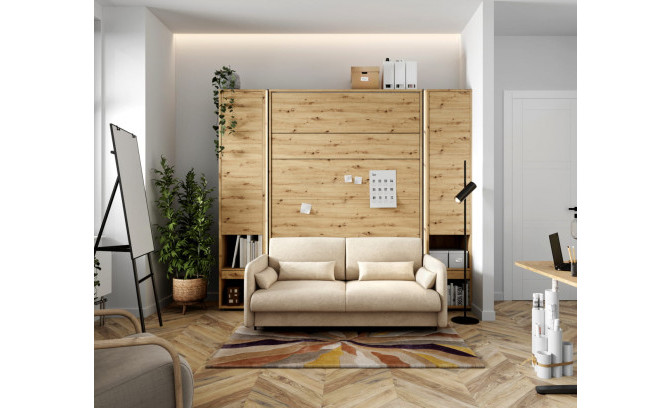 Apgaismojums ar kombināciju dīvāngultai BED CONCEPT LED-BCBK