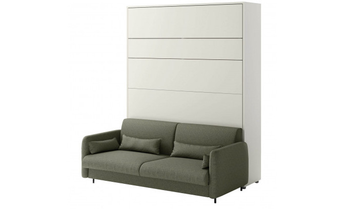 Zaļais dīvāns BC-19 dīvāngultai BC-12 160x200 cm