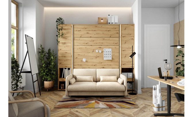 Dīvāns BC-35 zaļš dīvāngulta BED CONCEPT BC-13 180x200 cm