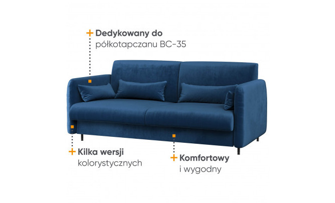 Dīvāns BC-35 Bēšs dīvāngulta BED CONCEPT BC-13 180x200 cm