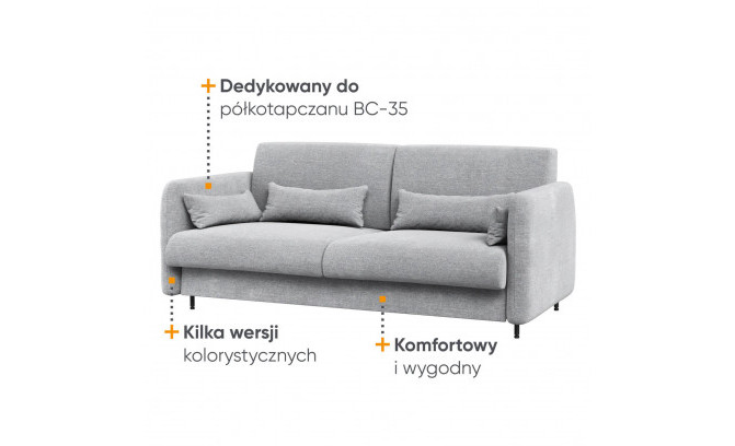 Dīvāns BC-35 Bēšs dīvāngulta BED CONCEPT BC-13 180x200 cm