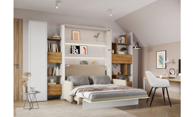 Gultas galvgalis Bed Concept BC - 17-BC - 12-pelēks