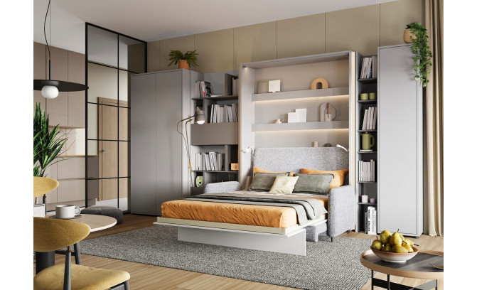 Skapis ar plauktiem BED CONCEPT BC-21