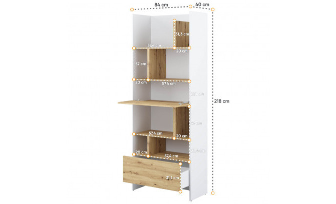Grāmatu plaukts Bed CONCEPT BC-22