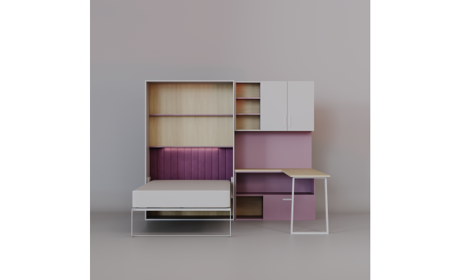 Gulta Flexi Bed Lumi RÓŻ ANTIK
