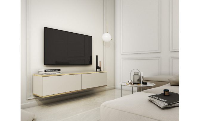 Настенная тумба ORO RTV 135 Bezowy