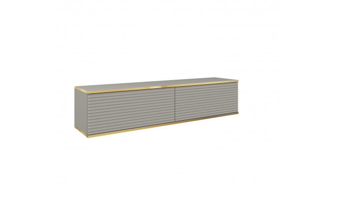 Настенная тумба ORO MDF RTV 135 Szary + на ножках