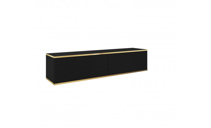 Настенная тумба ORO MDF RTV 135 Czarny + на ножках