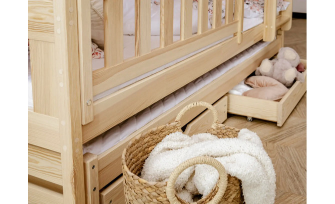 Двухъярусная кровать BORISS 200/90 sosna без матрасов