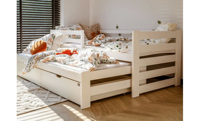 Divguļamā gulta SOFIJA 90x200 Bialy bez matračiem