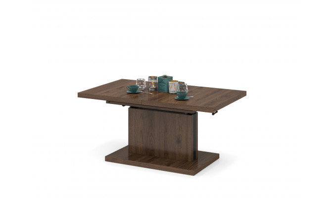 Стол трансформер ASTON 120/80 Orzech Elegant