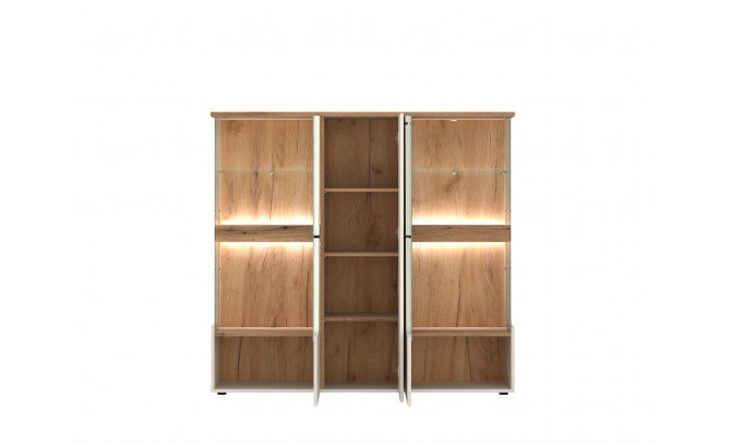 Cut Out CTUV03 - Vitrina 3D Cashmere Dąb Coast Evoke