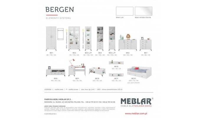 Komplekts BERGEN SYSTEM B