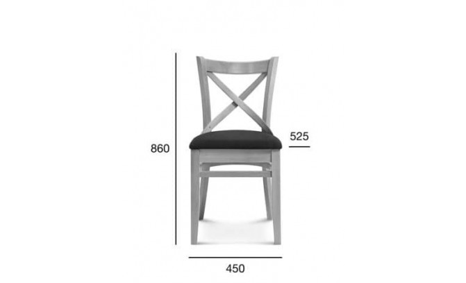 Классический стул BISTRO.1 A-9907/2 FAMEG STANDART