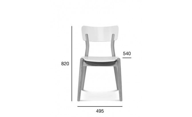 Классический стул MALIBU A-1506 FAMEG STANDART