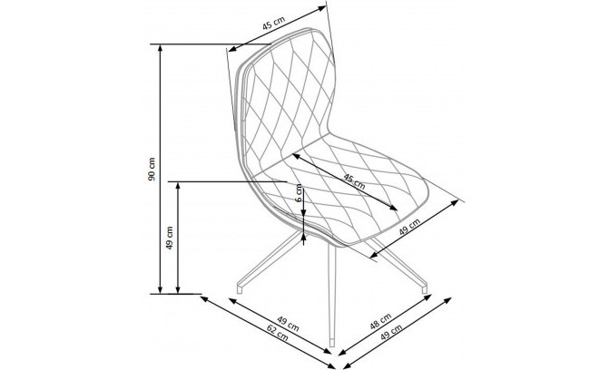 Metāla krēsli K237